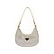 Rhinestone Embellished Shoulder Bag Hobo