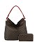 Fashion Monogram 2-in-1 Shoulder Bag Hobo