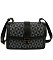 Monogram Push Lock Flap Crossbody Bag