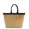 Calf Hair Studded Tote Bag