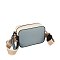 Fashion Colorblock Boxy Crossbody Bag