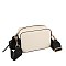 Fashion Colorblock Boxy Crossbody Bag