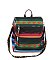 Tribal Stripe Printed Convertible Backpack