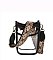 Fashion Guitar Strap See Thru Mini Crossbody Bag