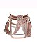 Fashion Guitar Strap See Thru Mini Crossbody Bag