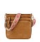 Zip Pocket Guitar Strap Crossbody Bag