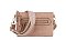 Zip Pocket Guitar Strap Clutch Crossbody Bag