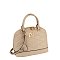 Fashion Quilted LM Dome Satchel Bag