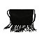 Suede Fringe Envelope Crossbody Bag