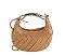 Weave Crescent Crossbody Bag