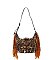 Motorcycle Jacket Fringe Shoulder Bag Hobo