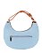 Denim LOVE Studded Shoulder Bag Hobo