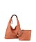 2-in-1 Hobo Tote Bag With Matching Guitar Strap Crossbody