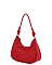 Heart Quilted Shoulder Bag