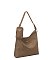 2-in-1 Daily Nylon Hobo Shoulder Bag With Matching Mini Pouch