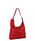 2-in-1 Daily Nylon Hobo Shoulder Bag With Matching Mini Pouch