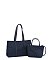 2-IN-1 NYLON TOTE BAG WITH MATCHING PETITE NYLON BAG