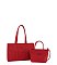 2-IN-1 NYLON TOTE BAG WITH MATCHING PETITE NYLON BAG