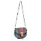 Tie-dyed Crocodile Flap Shoulder bag