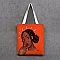 African American Woman Design Tote Bag