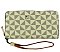 Monogram Zip Around Wallet Wristlet