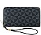 Monogram Zip Around Wallet Wristlet