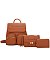 Fashion Flapover 3-in-1 Backpack Set