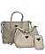 Pebble Top Handle Satchel 3-in-1 Set