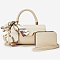 Fashion Top Handle Satchel 2-in-1 Set