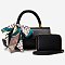 Fashion Top Handle Satchel 2-in-1 Set