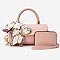 Fashion Top Handle Satchel 2-in-1 Set