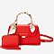 Scarf Top Handle Satchel 2-in-1 Set