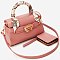 Scarf Top Handle Satchel 2-in-1 Set