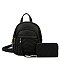 Quilted Classic Backpack 2-in-1 Set