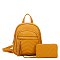 Quilted Classic Backpack 2-in-1 Set