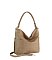 Fashion Side Zip Pocket 2-in-1 Shoulder Bag