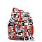 Obama Michele Print Draw String Backpack