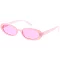 Pack of 12 SKINNY OVAL RETRO FASHION SUNGLASSES SET