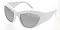 Pack of 12 Assorted Color CURVED ICONIC RAVER SUNGLASSES