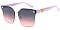 Pack of 12 Polarized Cat Eye Diamond Rimless Sunglasses