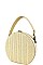 STYLISH STREET LEVEL WOVEN ROUND CROSSBODY BAG JYSL-746