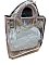 Hardware Accent Clear 2 in 1 Tote