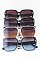 PACK of 12 Luxury Diamond  Gradient Shade Sunglasses