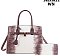 2 IN 1 Tie-dyed Hot Crocodile Satchel Set + Wallet