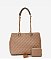 Quilted Classic Shoulder Bag 2-in-1 Set