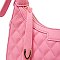 Quilted 2 in 1 Satchel Bag with Wallet