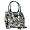 Obama Satchel Studded Handbag