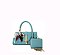 2 in 1 Fashion Crossbody- Satchel with Wallet