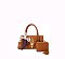 2 in 1 Fashion Crossbody- Satchel with Wallet