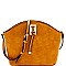 Knot and Hardware Accent Cross Body Shoulder Bag